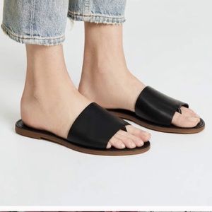 Madewell leather slides